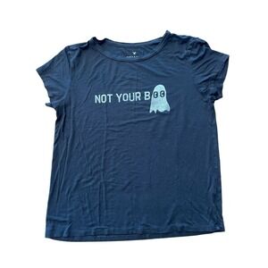 Women's American Eagle Medium Graphic T Not Your‎ Boo